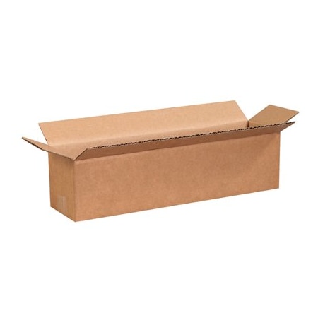 Long Cardboard Corrugated Boxes, 16L X 4W X 4H, Kraft